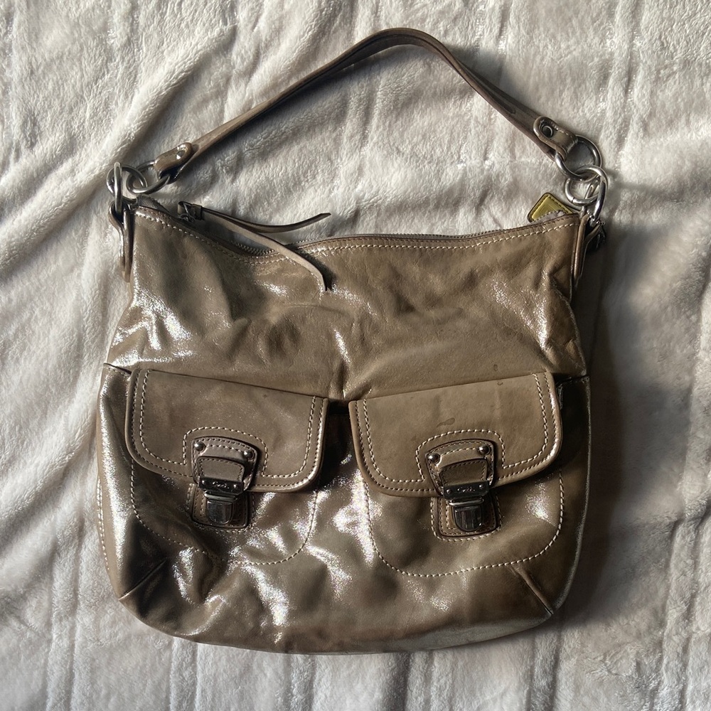 Coach 19768 Gold Poppy purse